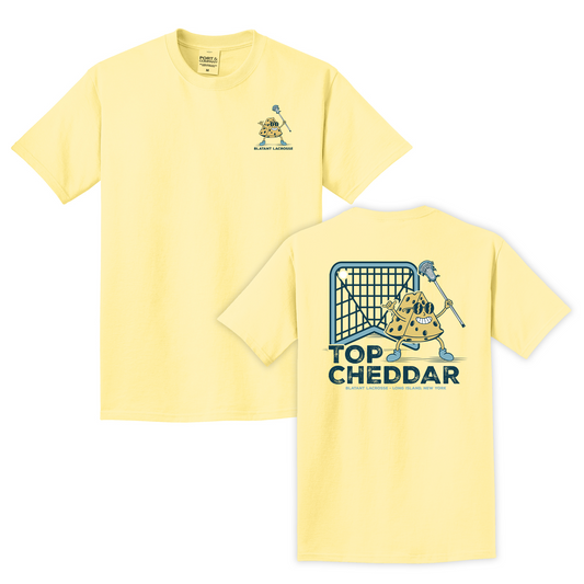 Blatant Lacrosse Top Cheddar T-Shirt