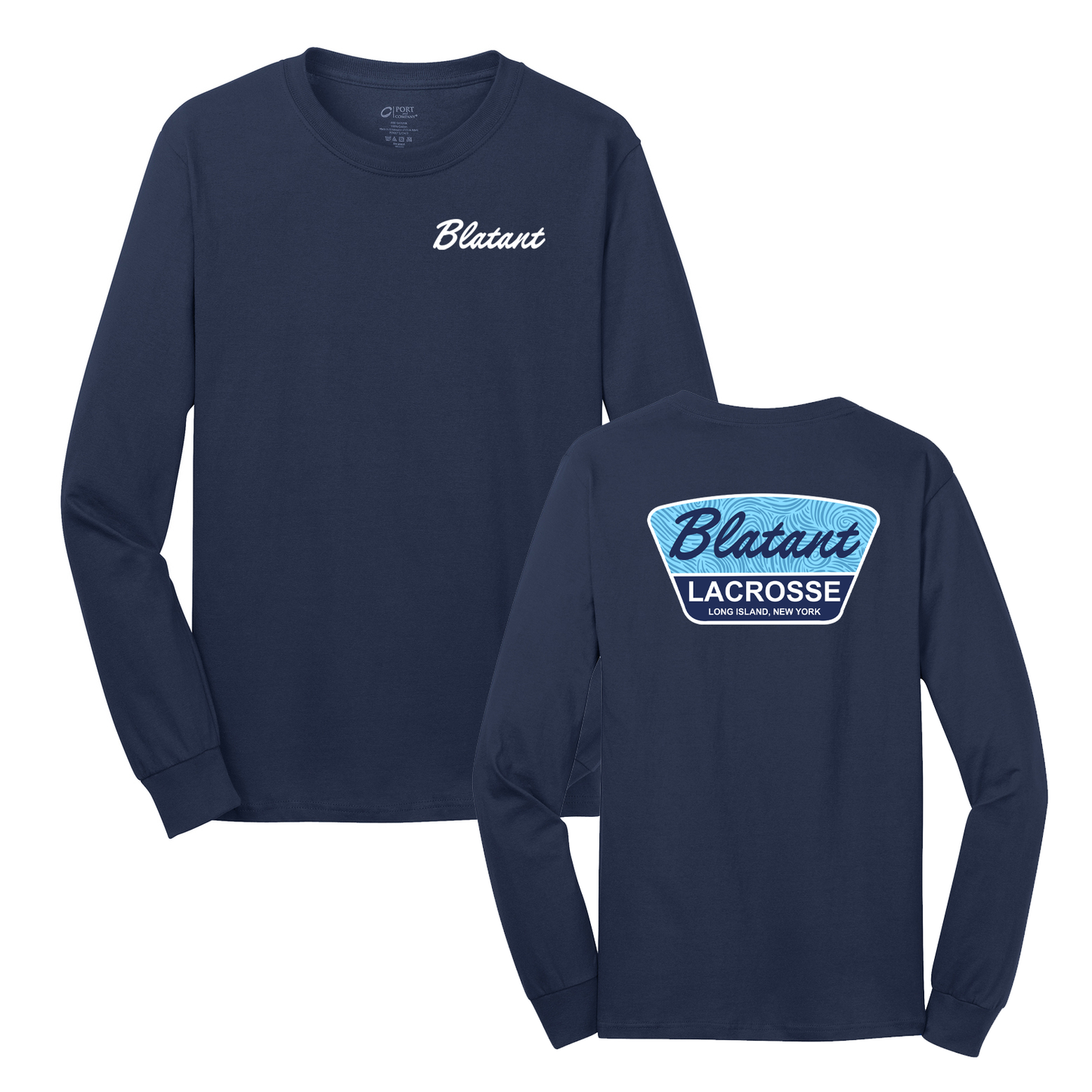 Blatant Lacrosse Midnight Long Sleeve