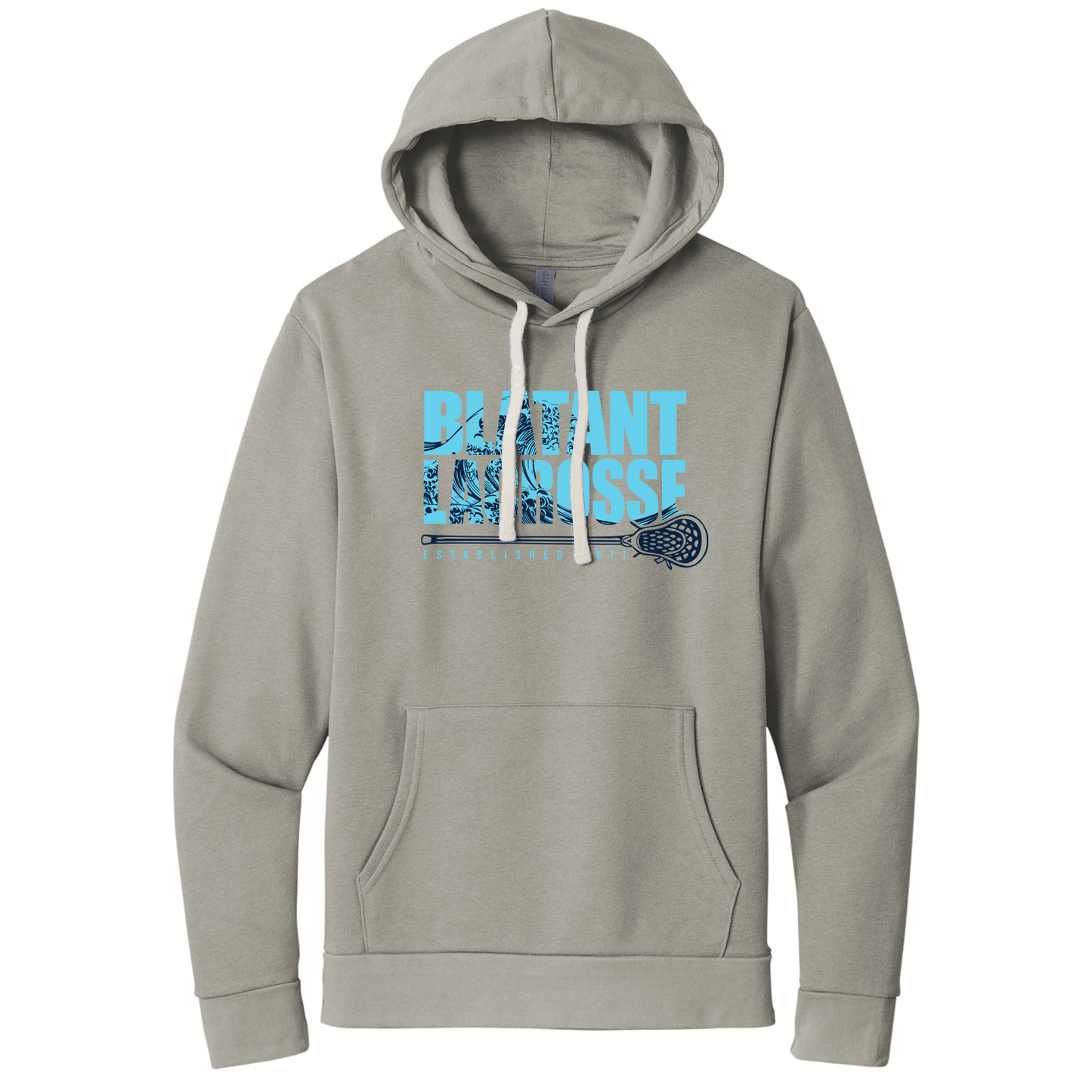 Blatant Lacrosse Waves Beach Sweatshirt