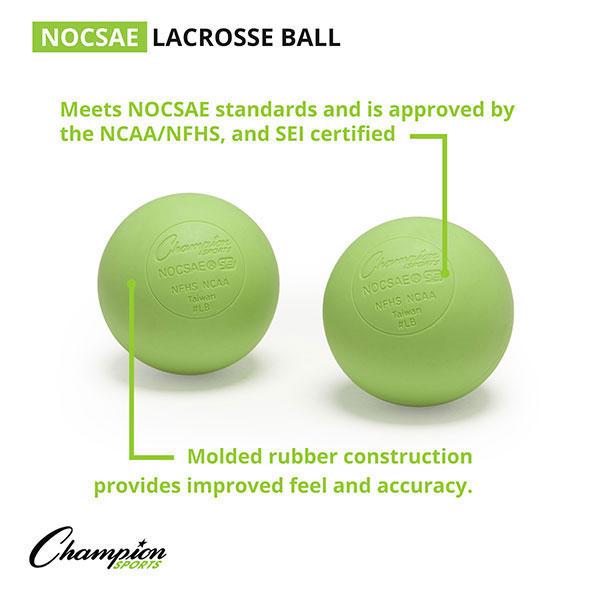 Champion Lacrosse Balls (Case 120) GREEN