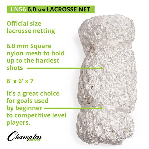 Lacrosse Replacement Net (6MM)
