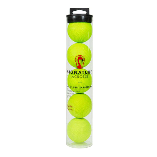 Signature Lacrosse Pro S1 Lacrosse Balls - Tube of 5