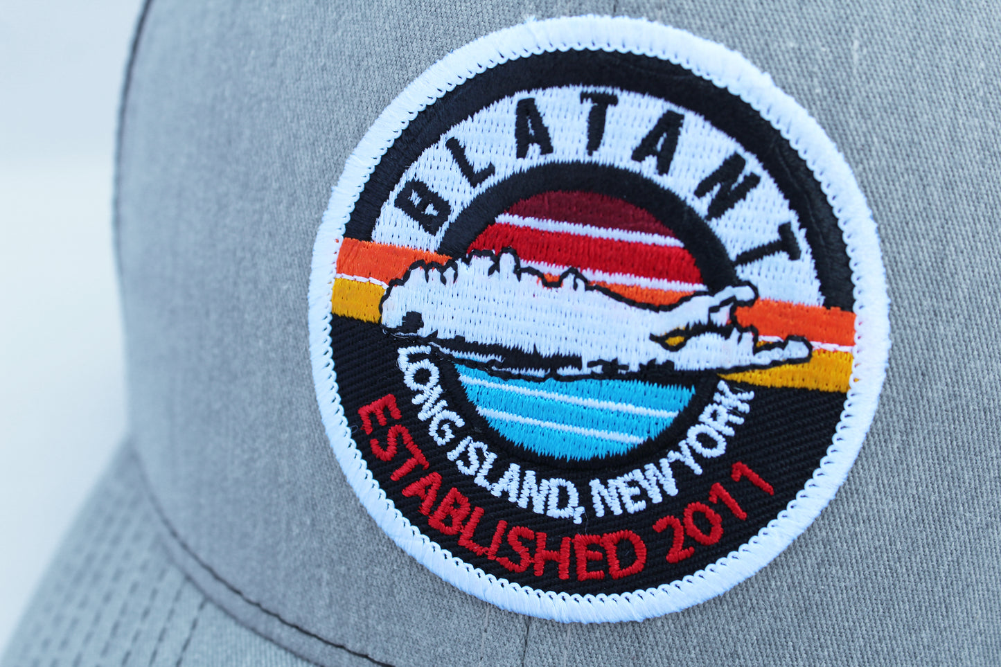 Blatant Lacrosse Sunset Trucker Hat