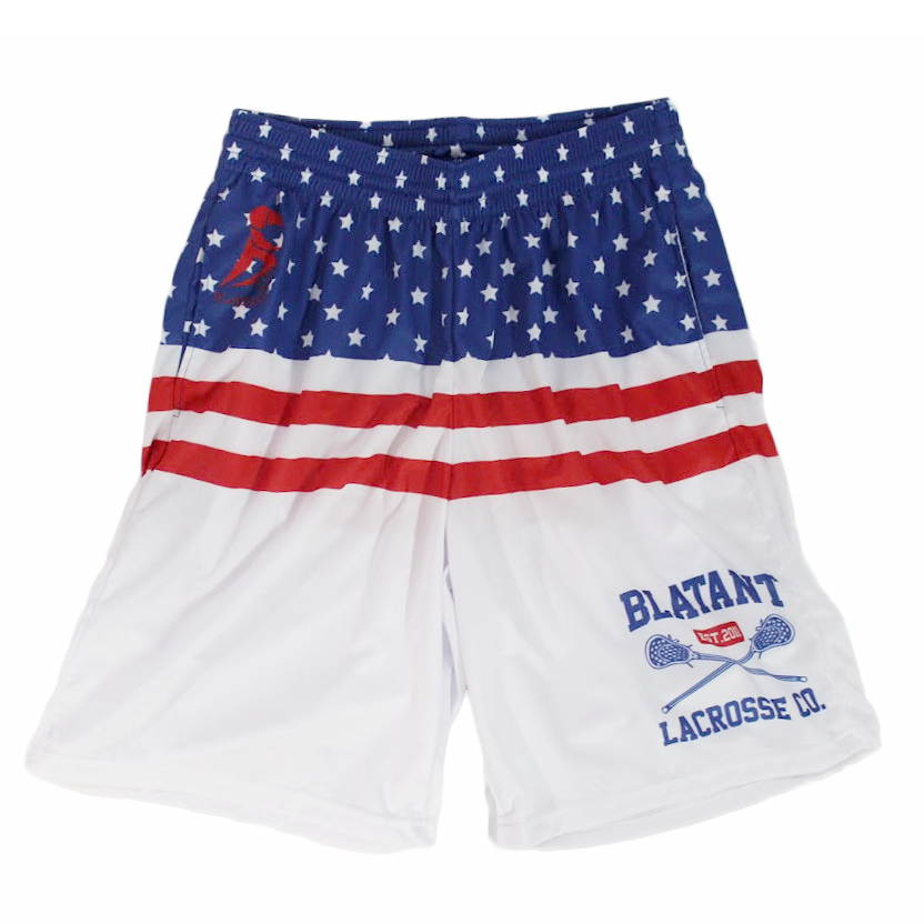 Blatant Lacrosse Stars and Stripes Shorts