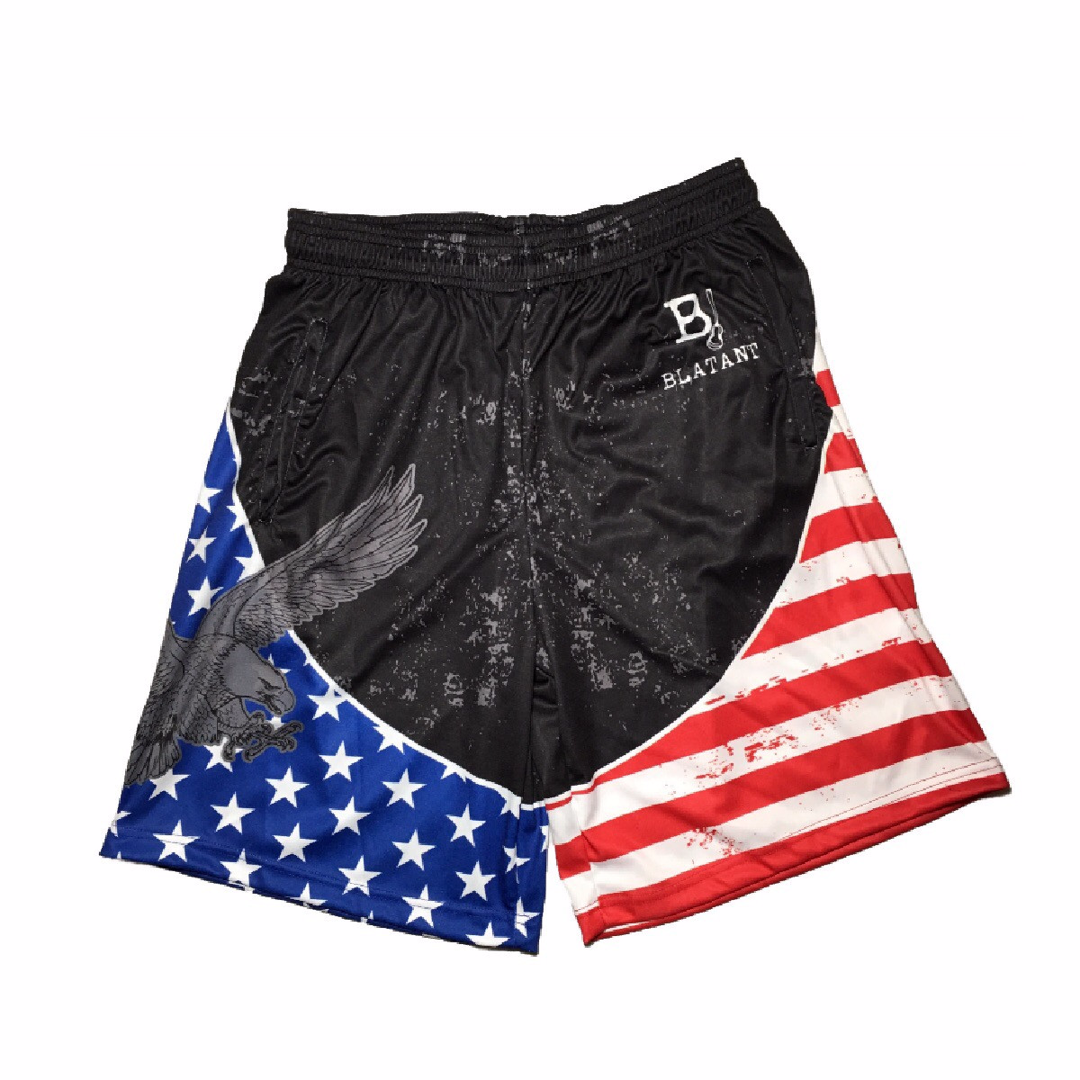 Blatant-Lacrosse-Shorts-USA-Black