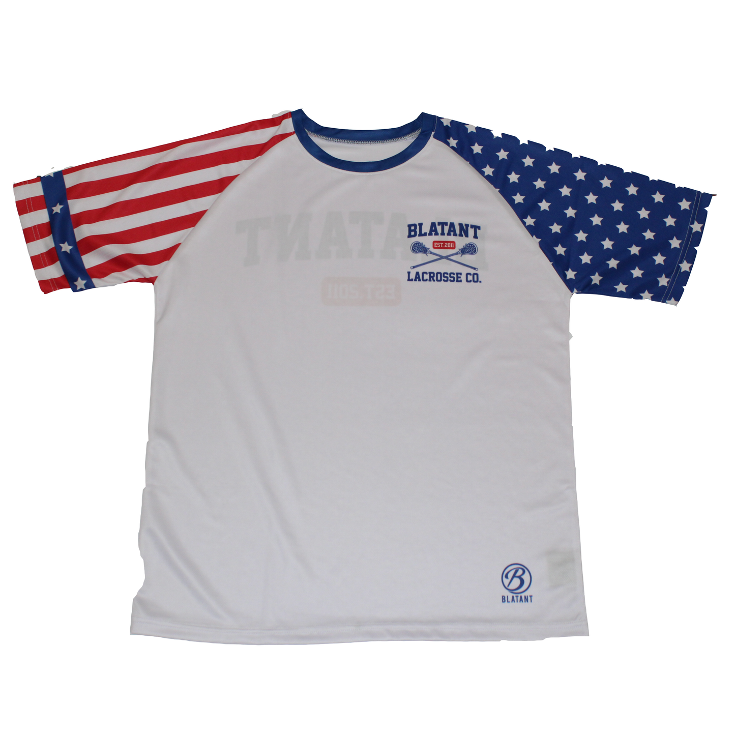 Blatant Lacrosse Stars and Stripes USA Lacrosse Shooting Shirt