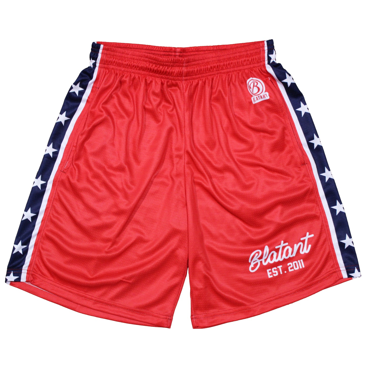 Blatant Lacrosse Red Shorts