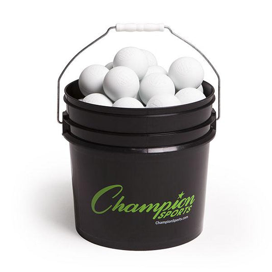 Champion Lacrosse Ball Bucket (36 Balls) WHITE