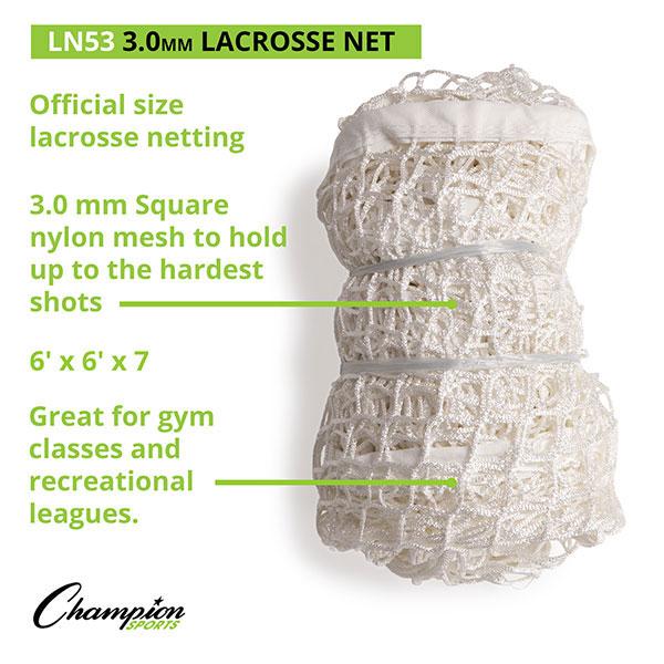 Lacrosse Replacement Net (3MM)